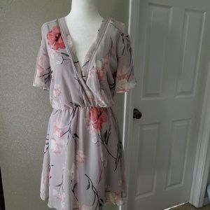 Anthropologie Sienna Sky Dress with Cutout Detail